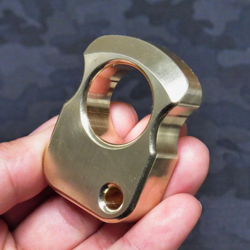 2022 Type 1000 Non Lethal Real Brass Knuckles Ring - Image 2