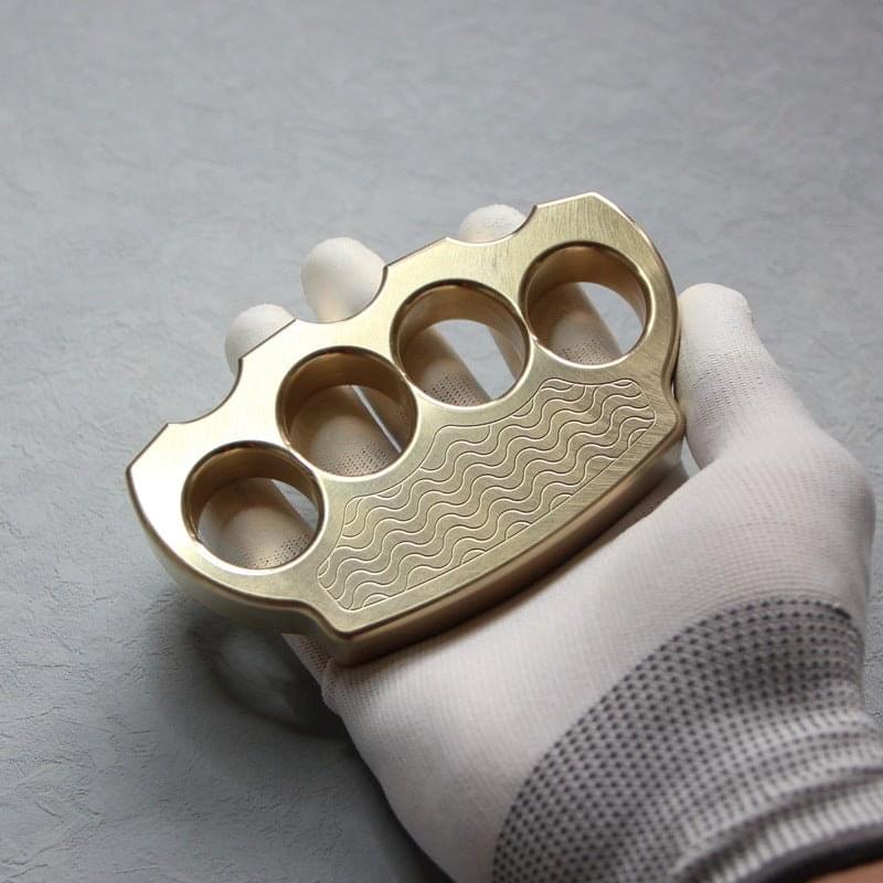 Self Defense Knuckles Full Brass EDC - Image 5