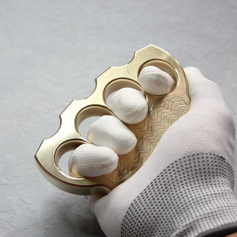 Self Defense Knuckles Full Brass EDC - Image 7