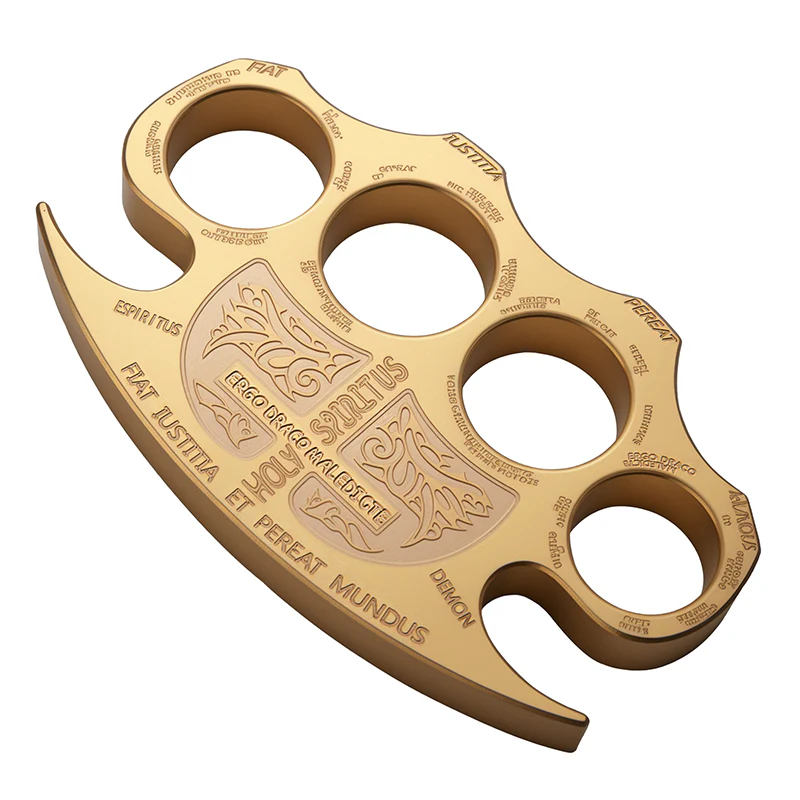Constantine Brass Knuckles Holy Spiritus Paperweight - Exact Replica
