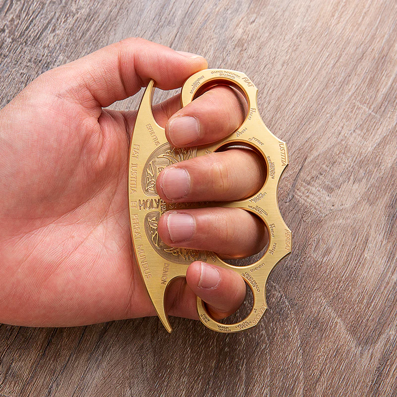 Constantine Brass Knuckles Holy Spiritus Paperweight - Exact Replica - Image 5