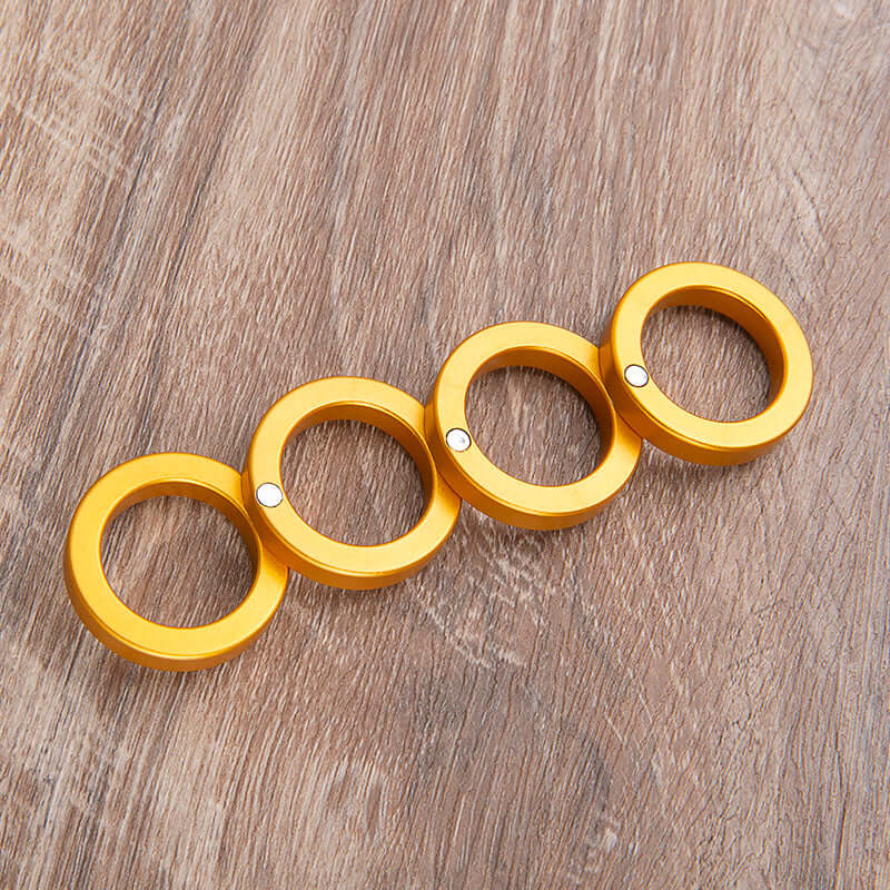 Folding Brass Knuckles - Concealed Carry Weapon