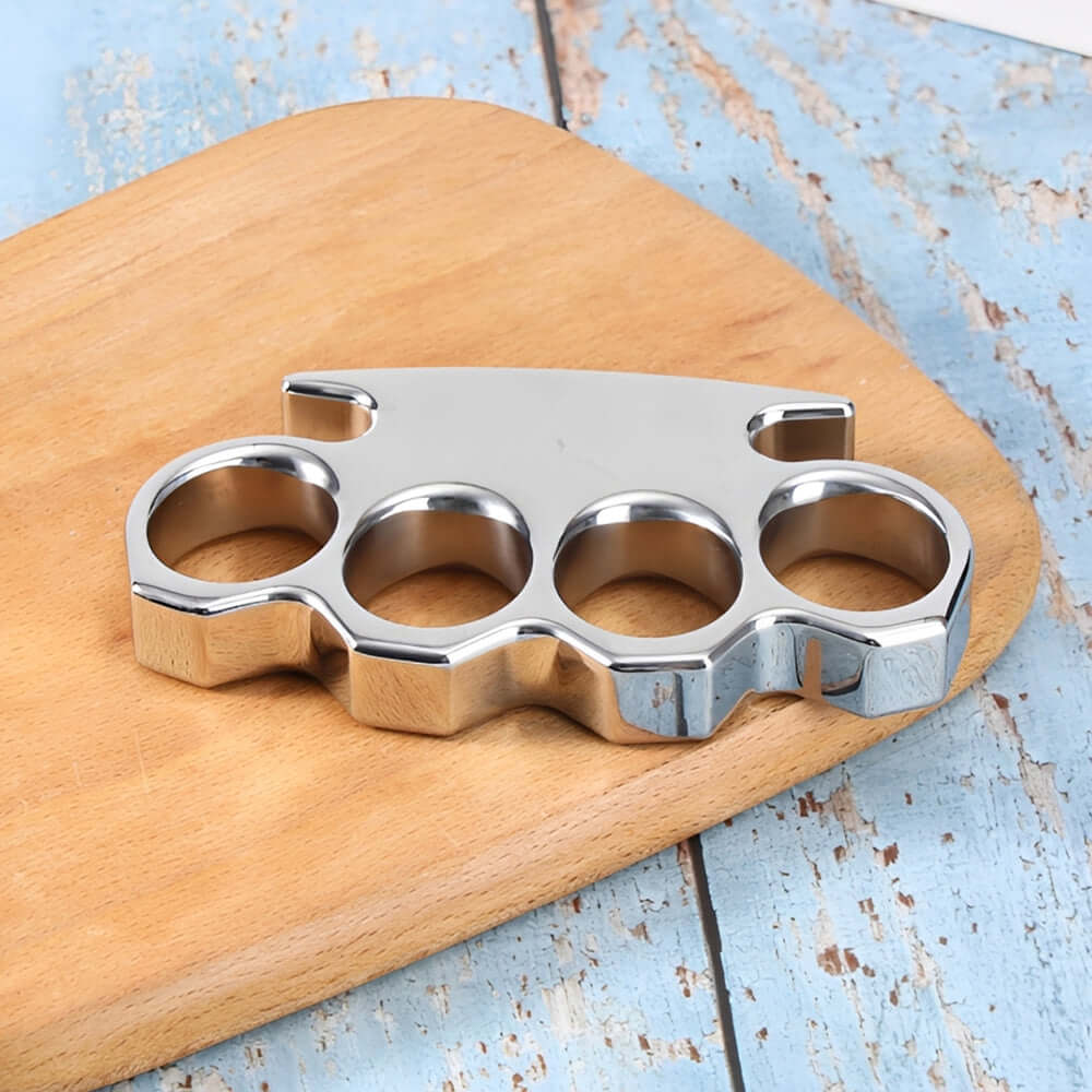 Real Brass Knuckles Mirror Finish Stainless Steel - Image 3