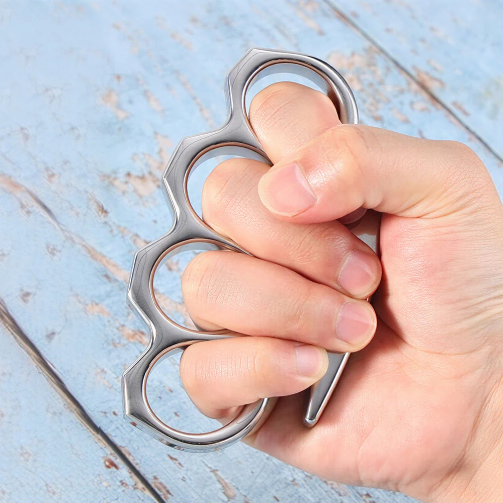 Real Brass Knuckles Mirror Finish Stainless Steel - Image 5