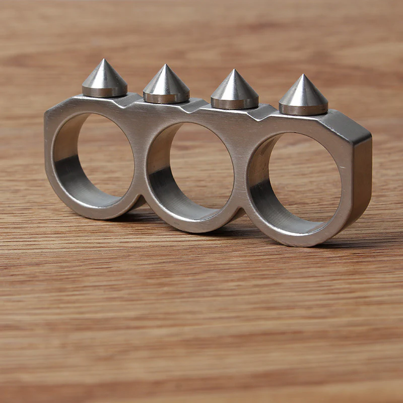 Spiked Brass Knuckles