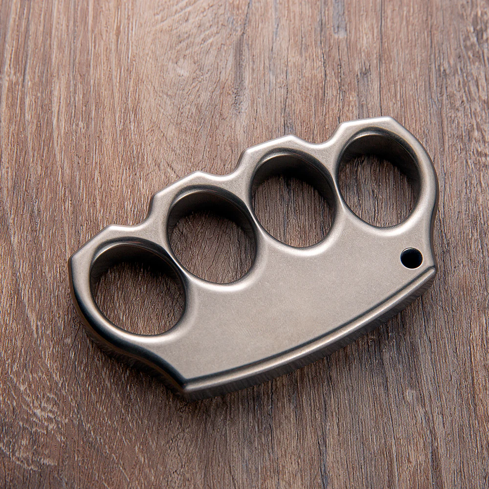 Titanium Brass Knuckles EDC Weapons - Image 4